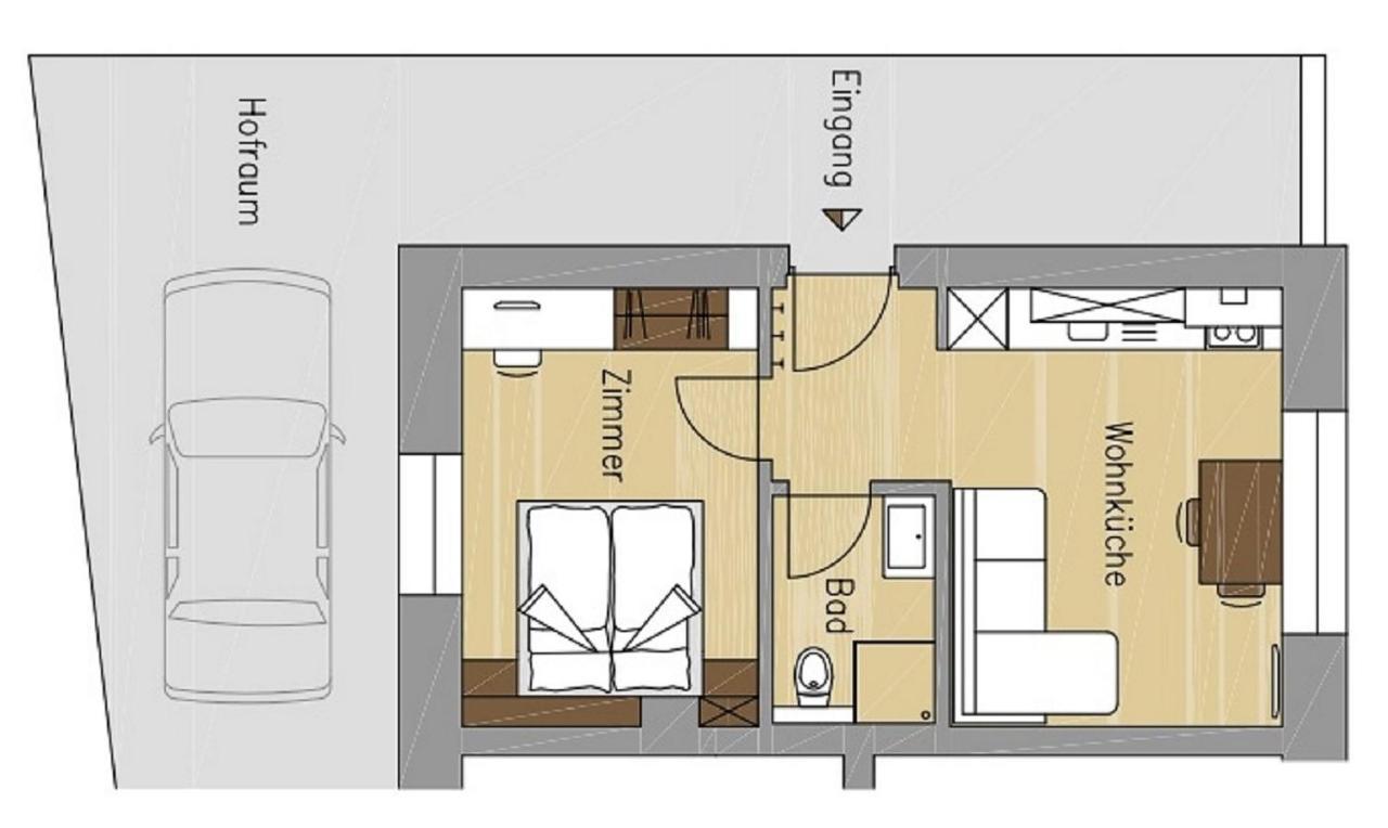 Ferienwohnung Schnalstal " Die Schneiderei " เซนาเลส ภายนอก รูปภาพ